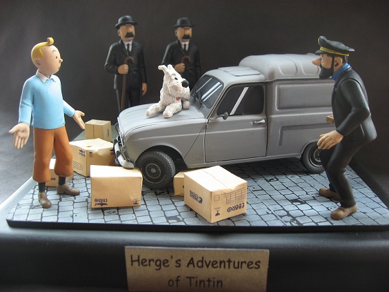 tintin miniatures