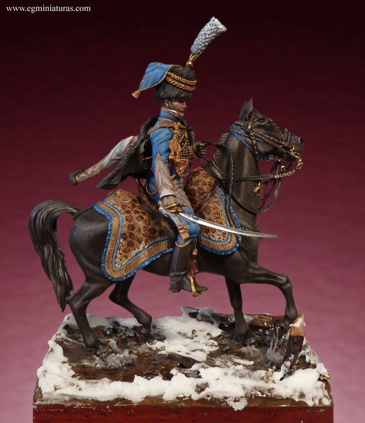 Major of the 5th Hussars regiment, France 1807 | planetFigure | Miniatures