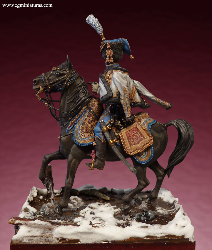 Major of the 5th Hussars regiment, France 1807 | planetFigure | Miniatures