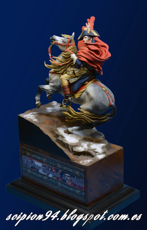 Napoleon cruzando los Alpes, version del Bellvedere | planetFigure ...