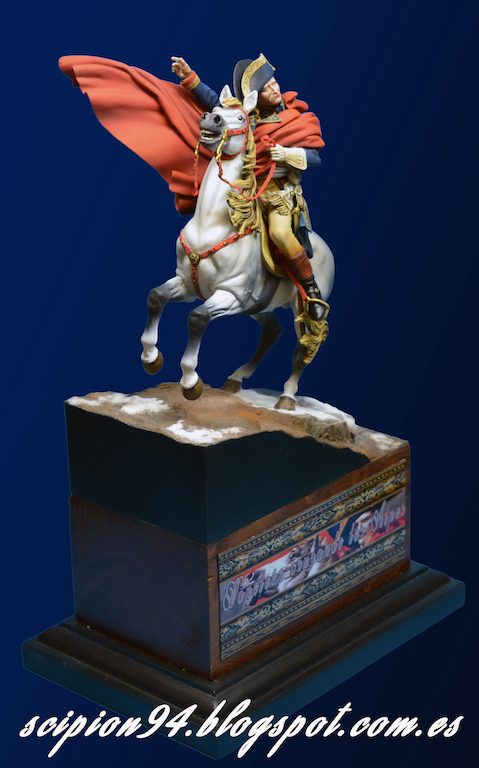 Napoleon cruzando los Alpes, version del Bellvedere | planetFigure ...