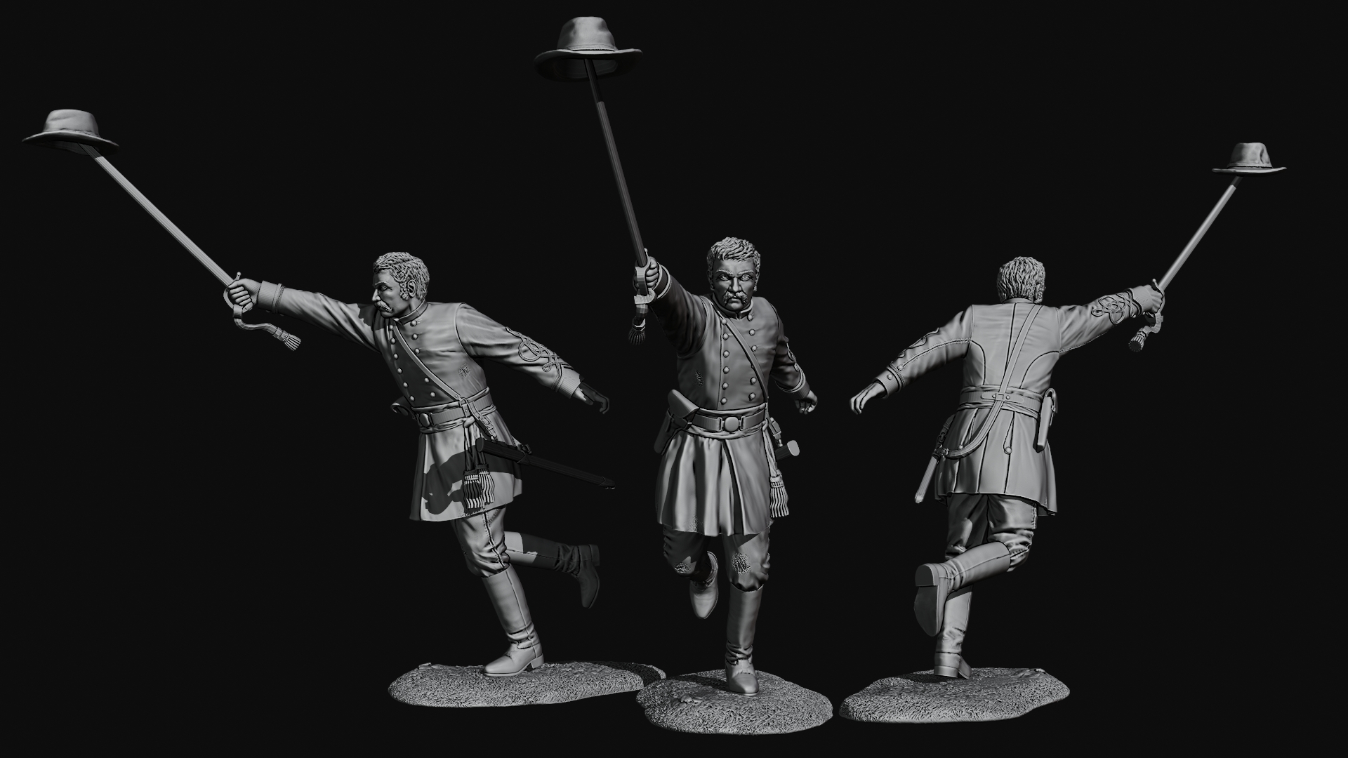 Confederate Squad | planetFigure | Miniatures