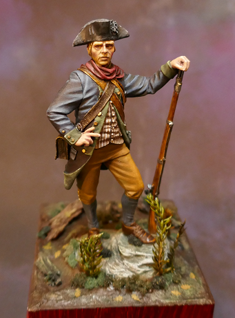 Virginia Militia 1781 - 75mm | planetFigure | Miniatures