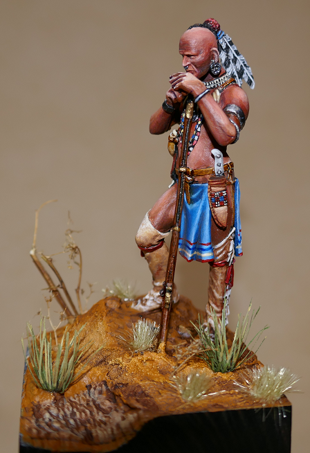 Pegaso Iroquois Warrior 54mm | planetFigure | Miniatures