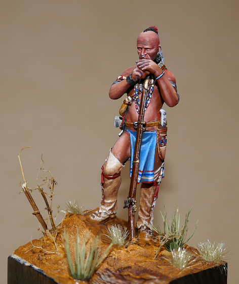 Pegaso Iroquois Warrior 54mm | planetFigure | Miniatures