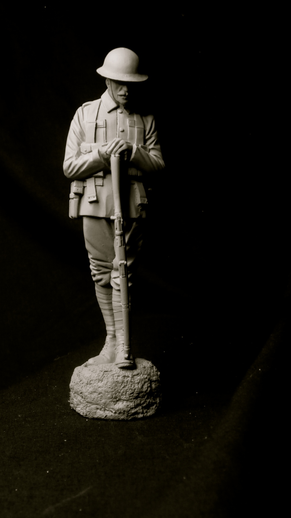 WW1 British Infantry reverse arms - Moz Corry | planetFigure | Miniatures