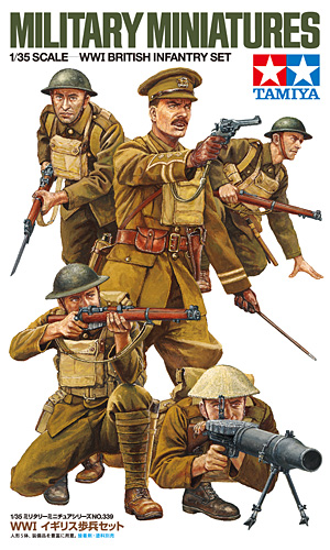 Video Review - Tamiya 1/35 WWI British Infantry Set | planetFigure ...