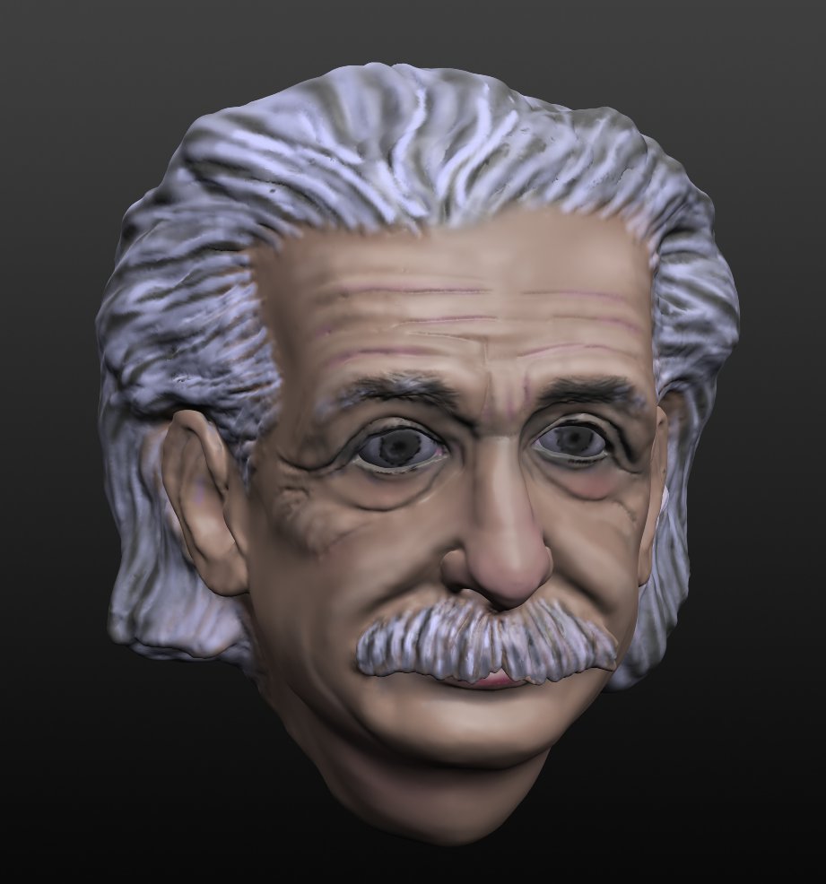 Einsteins Head | planetFigure | Miniatures