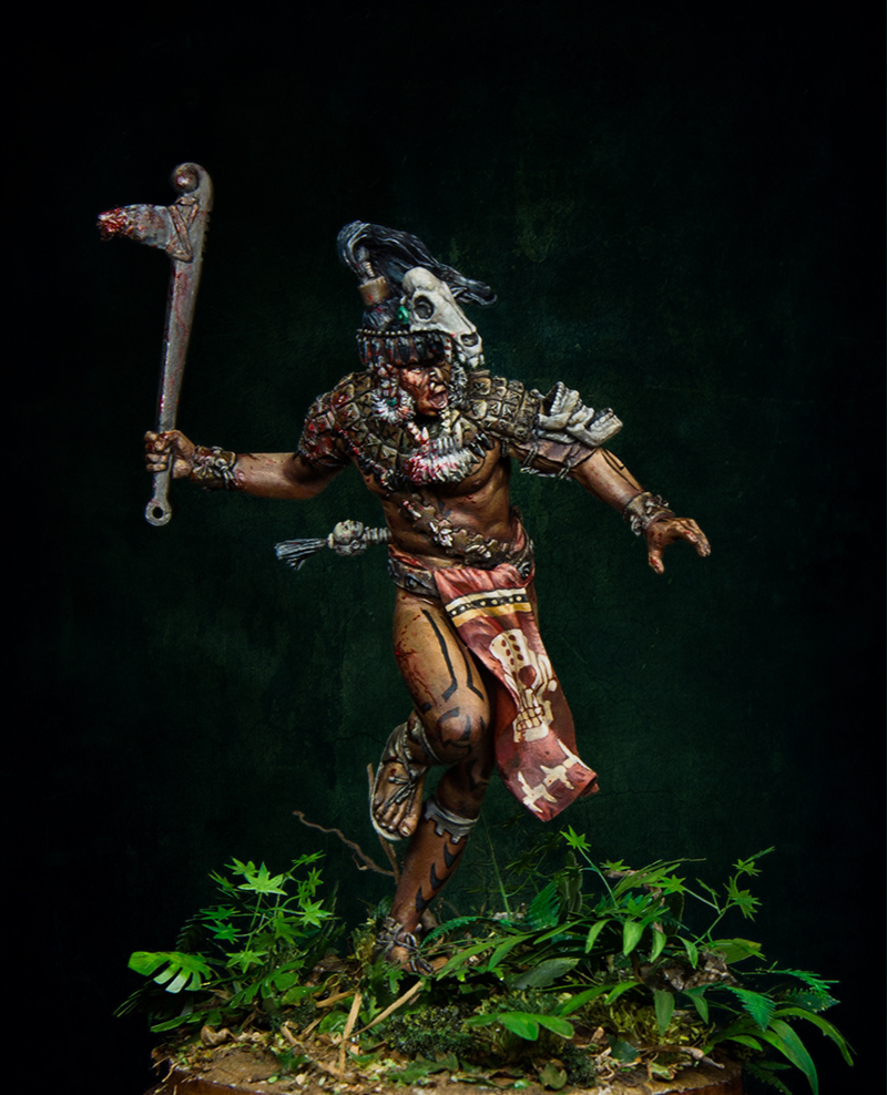 Maya Warrior | planetFigure | Miniatures