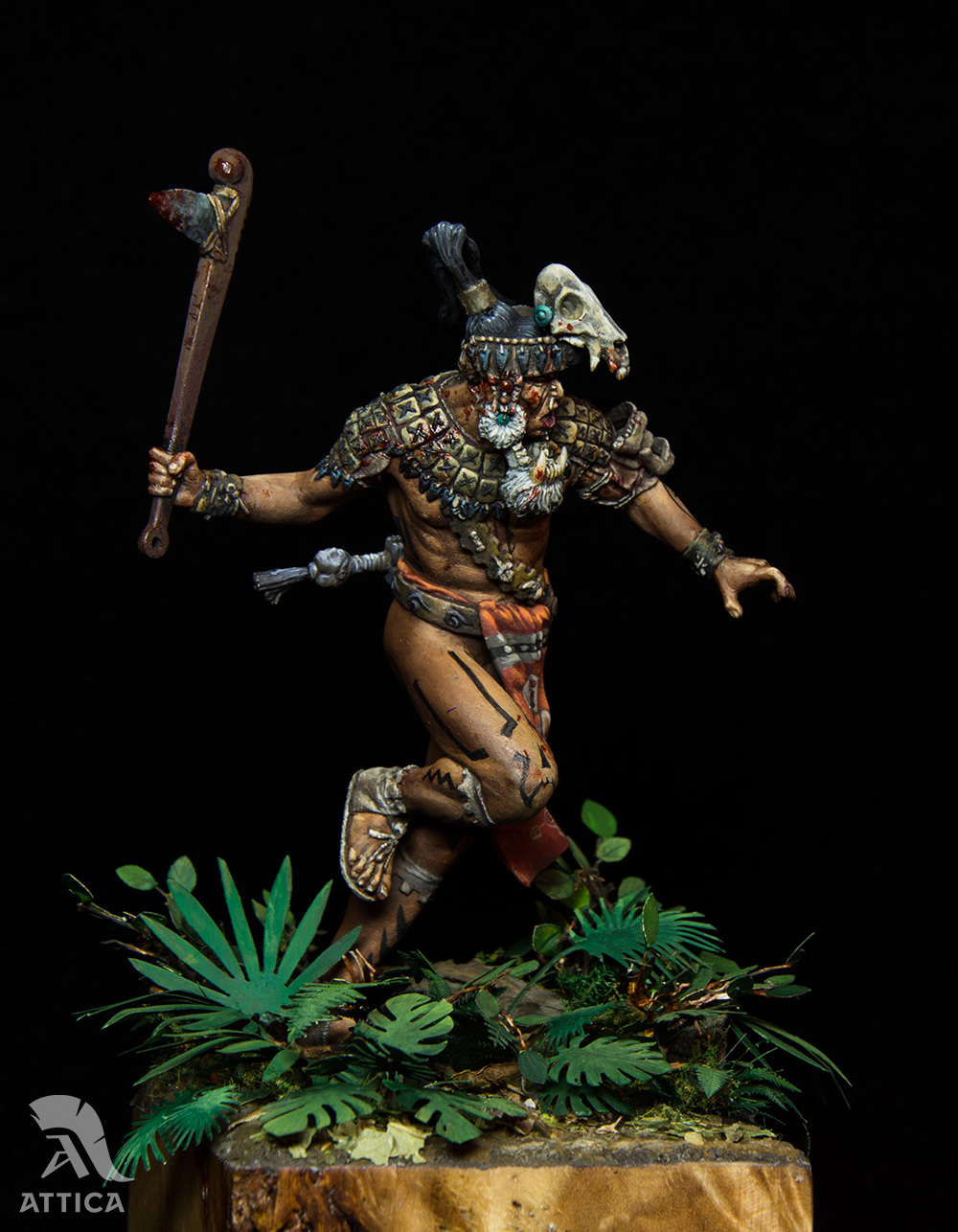 Maya Warrior_2.0 version | planetFigure | Miniatures