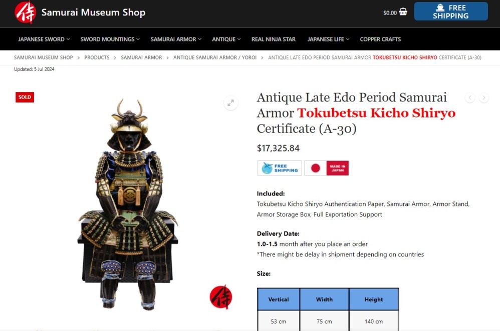 Samurai .Bust 1/10...........Dolman Miniatures | planetFigure | Miniatures