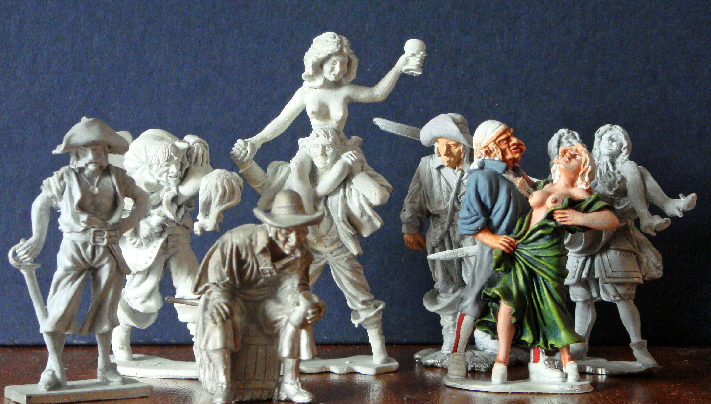 metal miniature figures